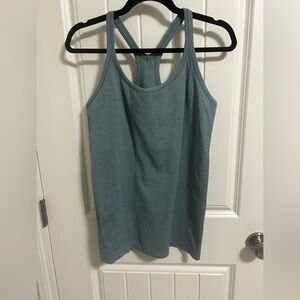Lululemon Athletica Green Tank Top